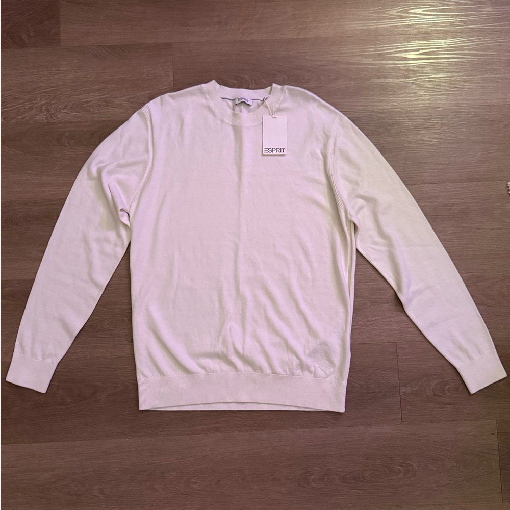 Esprit Men's White Sweater